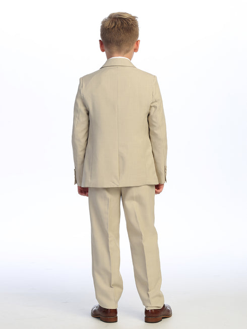 Tip Top Kids Little Boys Ink Blue Slim Fit Chaqueta Chaleco Pantalones Traje 2T-7
